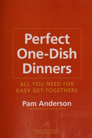 Cover of Perfect One-Dish Dinners