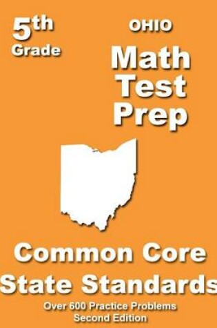 Cover of Ohio 5th Grade Math Test Prep