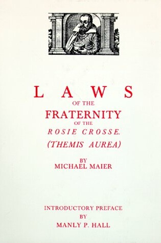 Cover of Laws of the Fraternity of the Rosie Cross