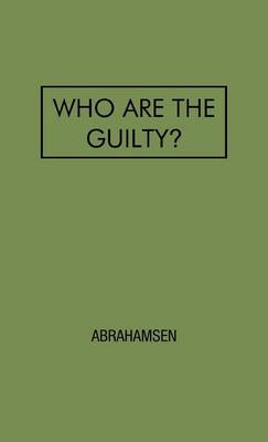 Book cover for Who Are The Guilty?