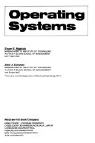 Cover of Operating Systems