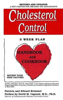 Cover of Cholesterol Control 3-Week Plan Handbook and Cookbook