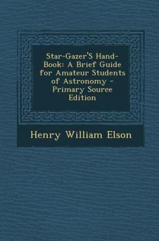 Cover of Star-Gazer's Hand-Book