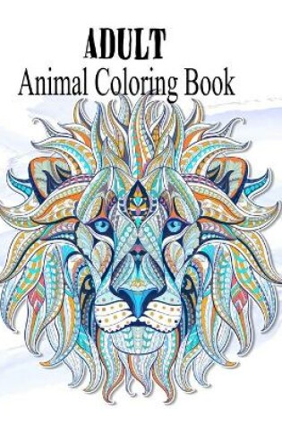 Cover of Adult Animal Coloring Book