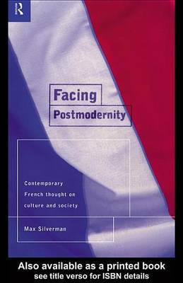 Book cover for Facing Postmodernity