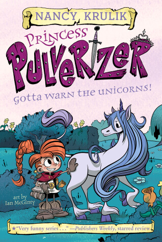 Book cover for Gotta Warn the Unicorns! #7