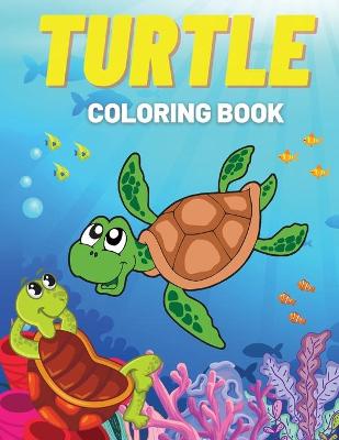 Cover of Turtle Coloring Book