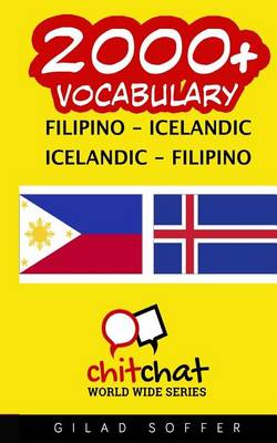 Book cover for 2000+ Filipino - Icelandic Icelandic - Filipino Vocabulary