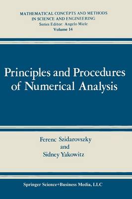 Cover of Principles and Procedures of Numerical Analysis
