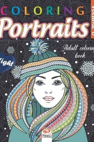 Cover of Coloring portraits 6 - night