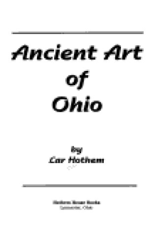 Cover of Ancient Art of Ohio