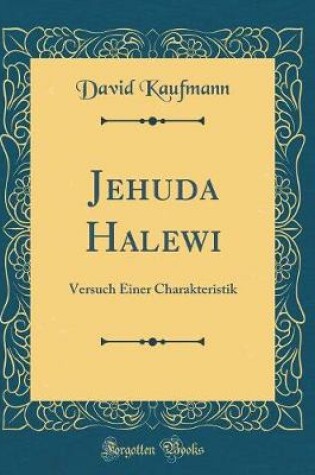 Cover of Jehuda Halewi