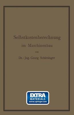 Book cover for Selbstkostenberechnung Im Maschinenbau