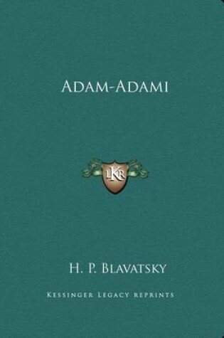 Cover of Adam-Adami