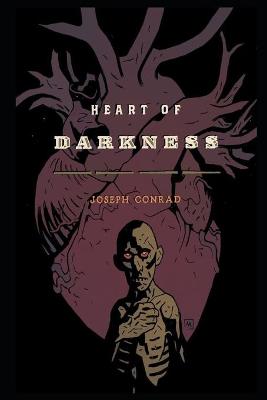 Book cover for Heart of Darkness By Joseph Conrad Illustrated Novel