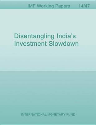 Book cover for Disentangling India's Investment Slowdown