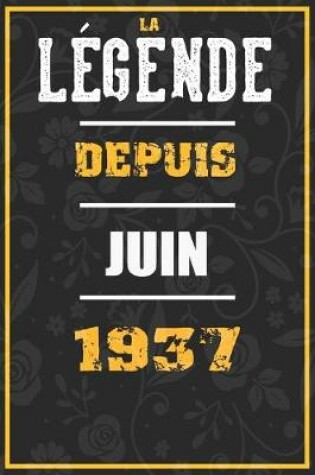 Cover of La Legende Depuis JUIN 1937