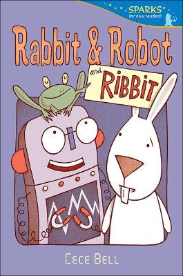 Book cover for Rabbit and Robot and Ribbit