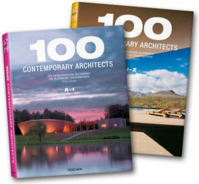 Book cover for 100 Contemporary Architects