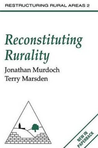 Cover of Reconstituting Rurality