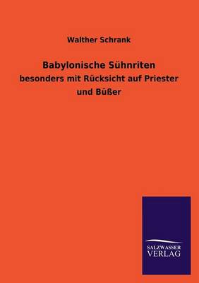 Book cover for Babylonische Suhnriten