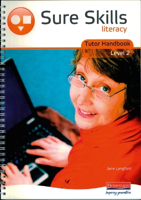 Book cover for Sure Skills Literacy Level 2 Tutor Handbook