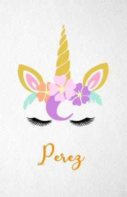 Book cover for Perez A5 Lined Notebook 110 Pages