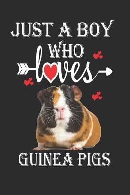 Book cover for Just a Boy Who Loves Guinea Pigs