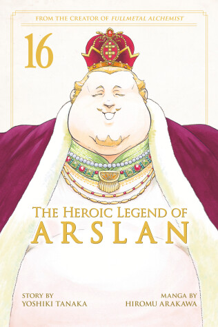 Book cover for The Heroic Legend of Arslan 16