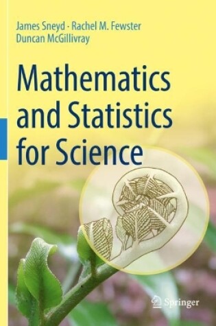 Cover of Mathematics and Statistics for Science
