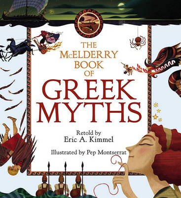 Book cover for The McElderry Book Of Greek Myths