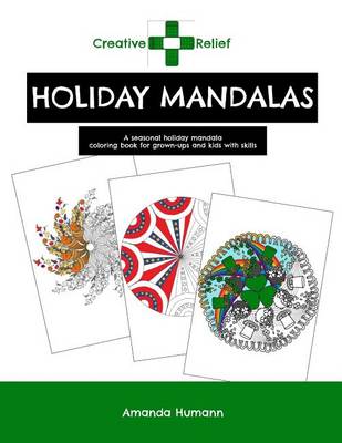 Book cover for Creative Relief Holiday Mandalas