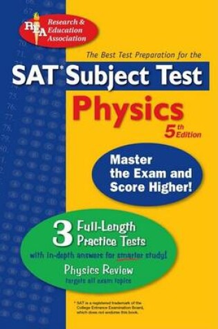 Cover of SAT Subject Test: Physics