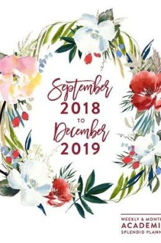 Cover of 2018-2019 Weekly & Monthly Splendid Planner