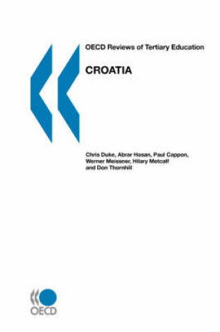 Cover of OECD Reviews of Tertiary Education Croatia