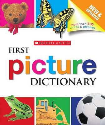 Book cover for Scholastic First Picture Dictionary