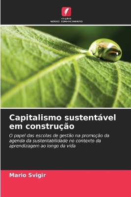 Book cover for Capitalismo sustentável em construção