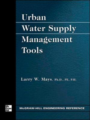 Book cover for Urban Water Supply Management Tools