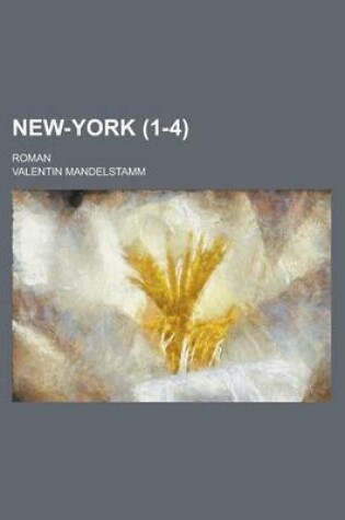 Cover of New-York; Roman (1-4 )