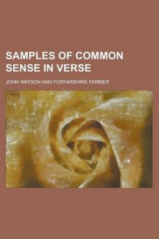Cover of Samples of Common Sense in Verse