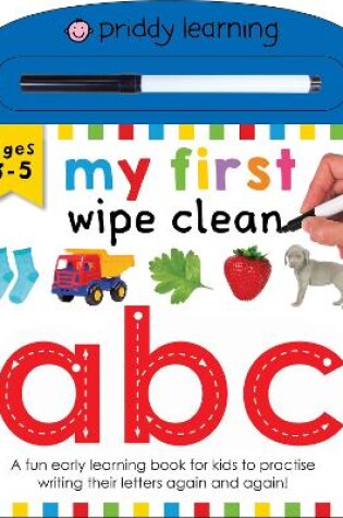 Cover of My First Wipe Clean: ABC