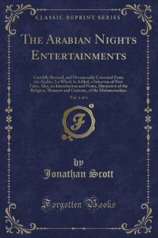 Cover of The Arabian Nights Entertainments, Vol. 4 of 6
