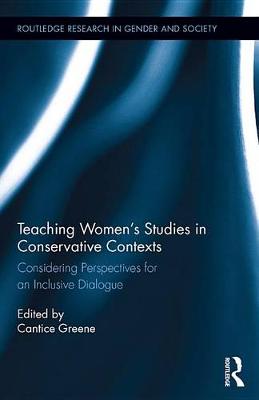 Book cover for Teaching Women's Studies in Conservative Contexts
