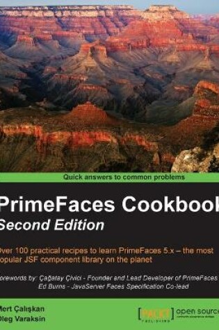 Cover of PrimeFaces Cookbook -