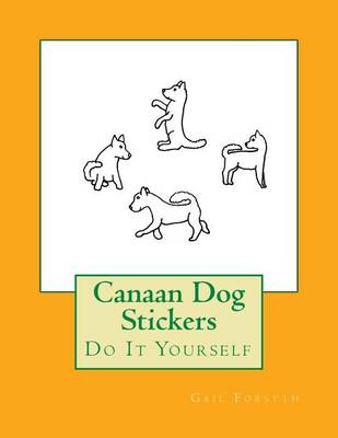 Book cover for Canaan Dog Stickers