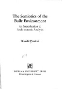 Book cover for Semiotics of Built Environment