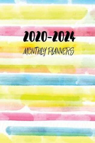 Cover of Monthly Planners 2020-2024