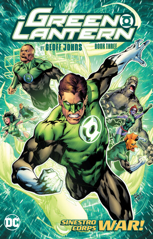 Book cover for Green Lantern by Geoff Johns Book Three