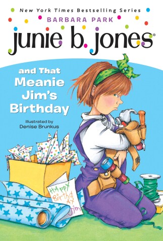 Book cover for Junie B. Jones and that Meanie Jim's Birthday