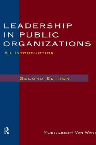 Cover of Leadership in Public Organizations